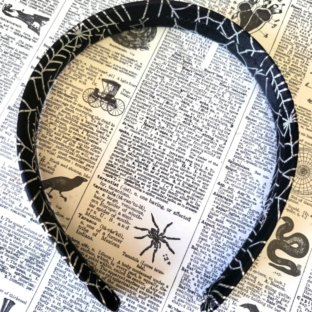 Spider Web Headband - Picture 2 of 3